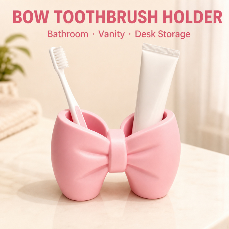 Home Goods Bathroom Storage - Uroczy uchwyt na szczoteczki do zębów