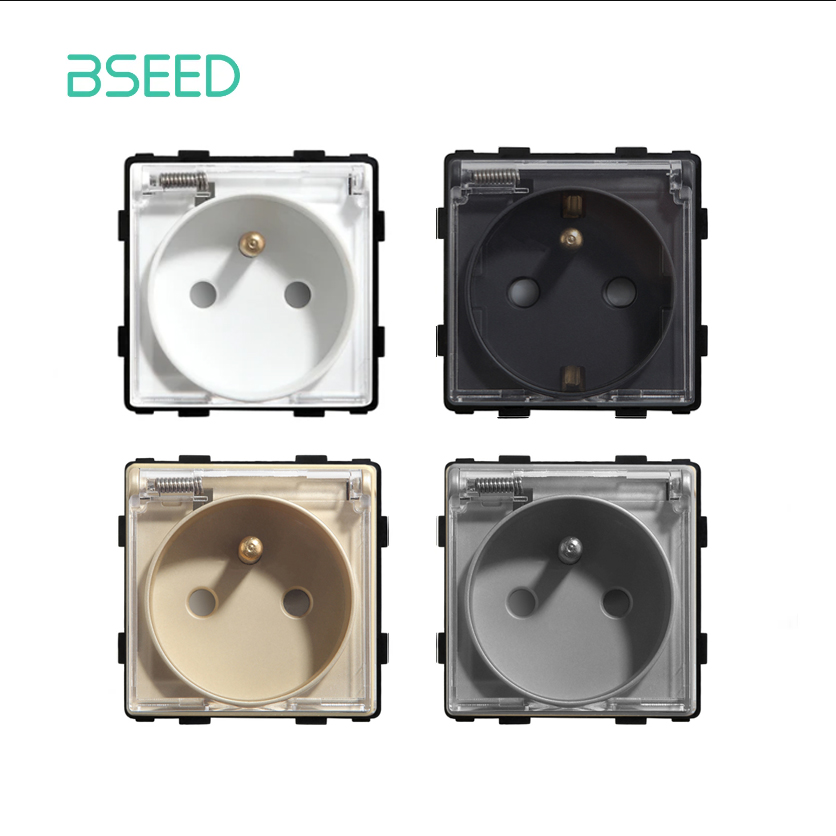 Bathroom Home Improvement - BSEED French Plug gniazdo ścienne z
