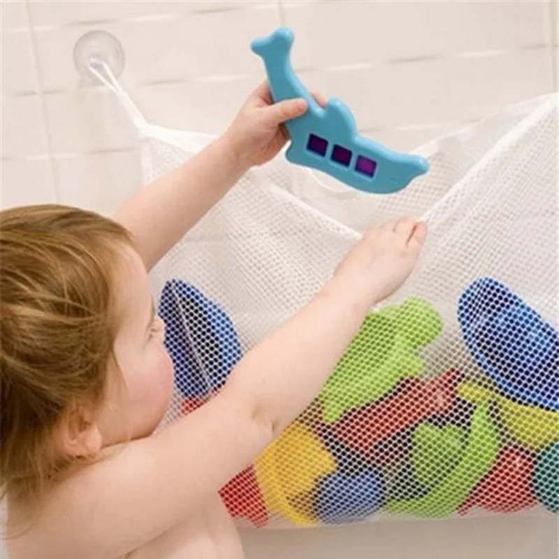 Home Goods Bathroom Storage - Siatkowa torba łazienkowa dla dzieci Koszyk