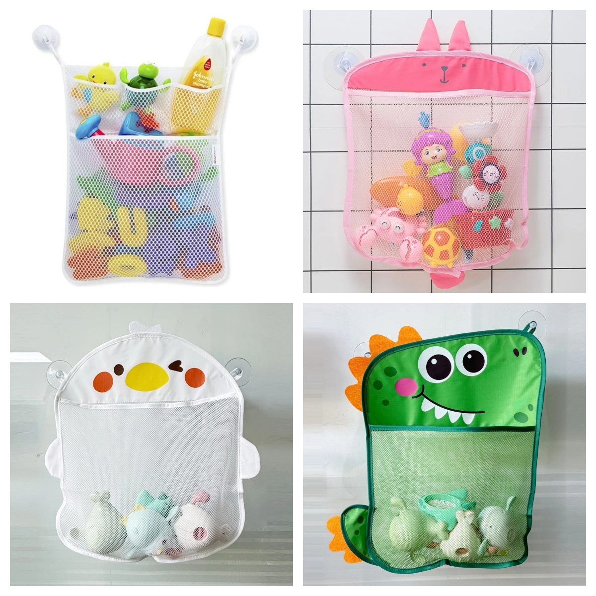 Home Goods Bathroom Storage - Siatka do przechowywania zabawek do kąpieli