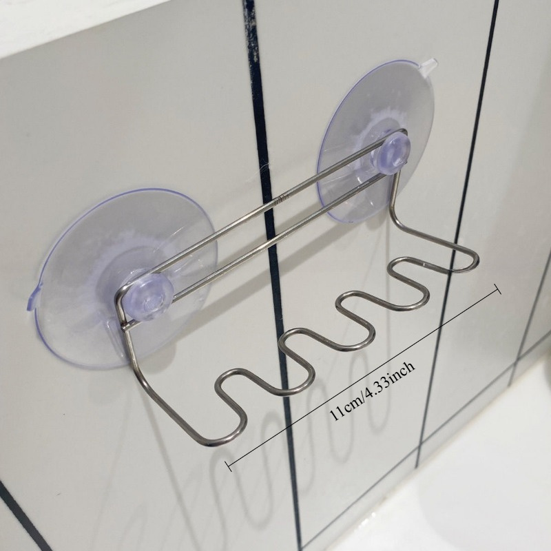Toothbrush Holder Set - 1 szt. Stalowy uchwyt na szczoteczki
