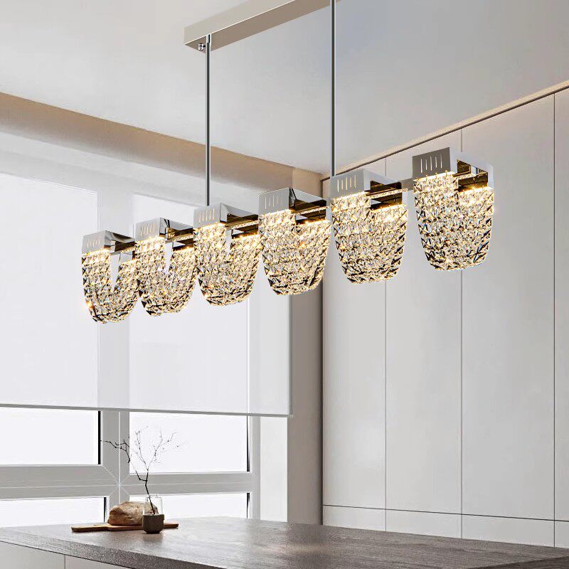 Home Bathroom Lighting Design - Luksusowa postmodernistyczna lampa wisząca LED z