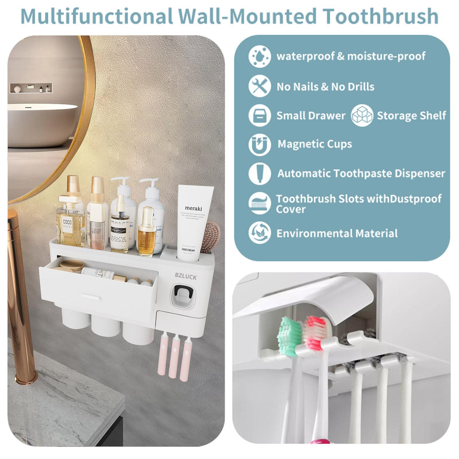 Uchwyt na szczoteczki do zębów – Toothbrush Holder Set recenzja i cena