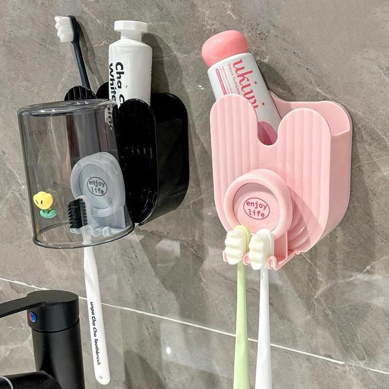 Półka na pastę do zębów i szcz – Toothbrush Holder Set recenzja i cena
