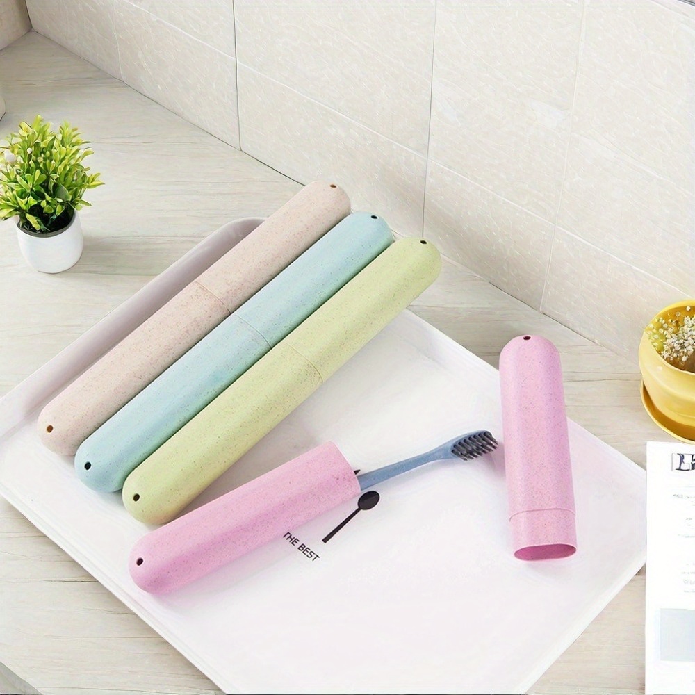 2 szt./zestaw Lekki i przenośn – Toothbrush Holder Set recenzja i cena
