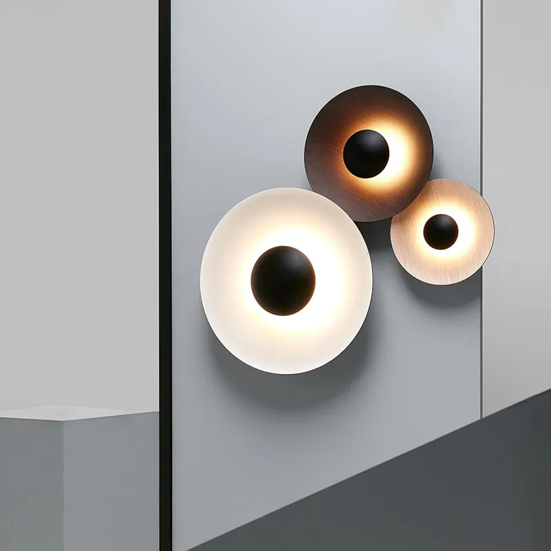 Okrągła nordycka lampa ścienna – Home Bathroom Lighting Design recenzja i cena