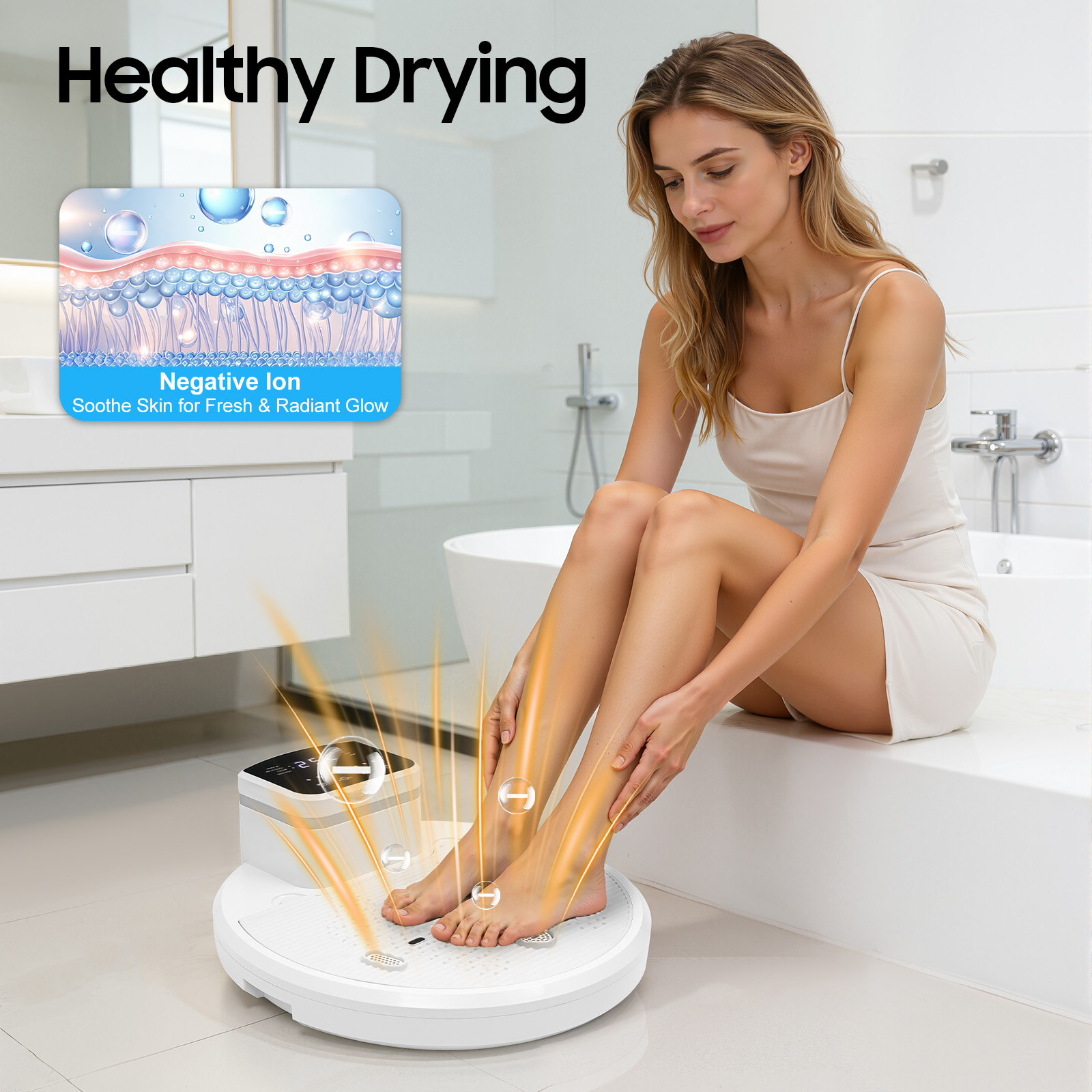 Inteligentna suszarka do ciała – Home Bathroom Hand Dryer recenzja i cena