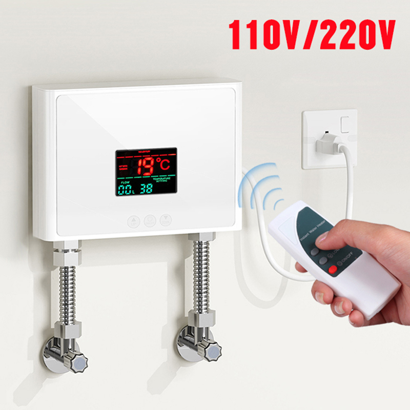 110 V/220 V natychmiastowy pod – Home Bathroom Water Heater recenzja i cena