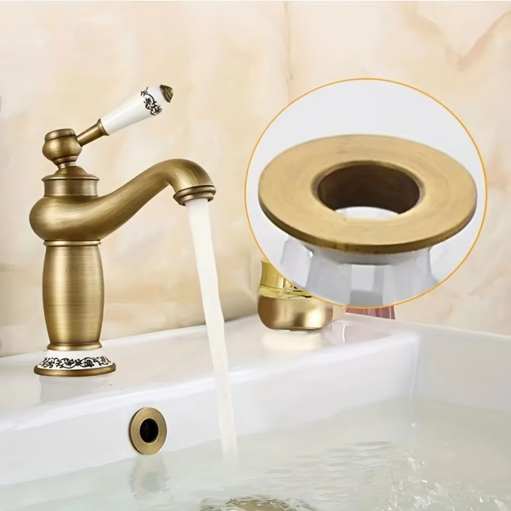4 zabytkowe mosiężne zaślepki  – Home Hardware Bathroom Sinks recenzja i cena