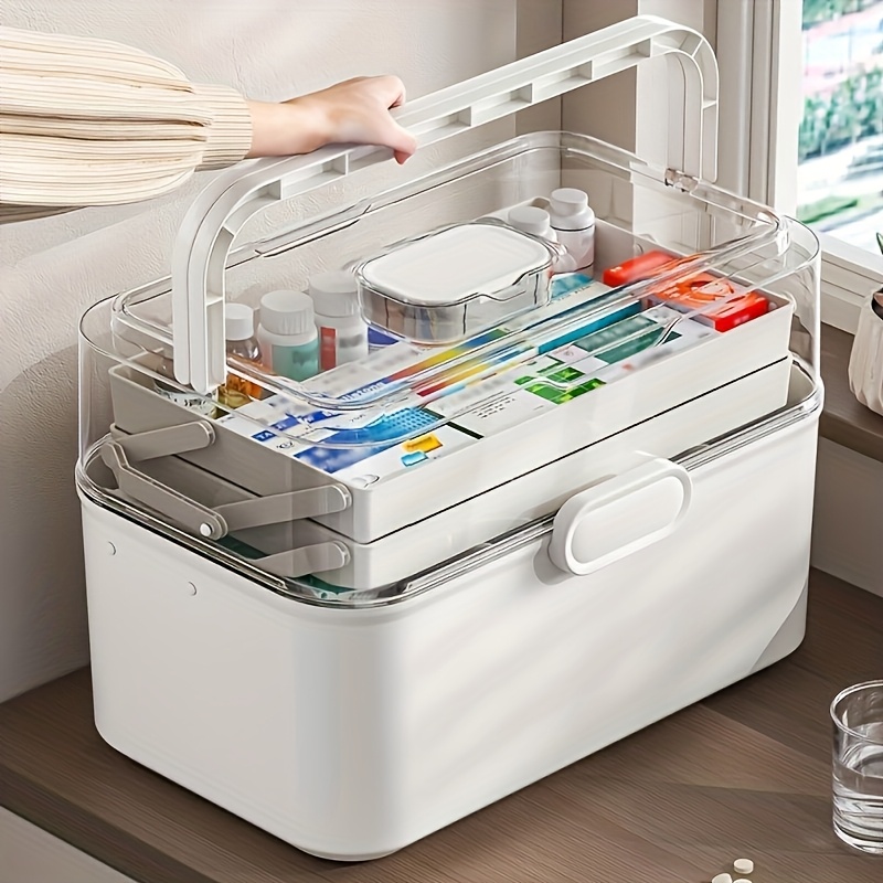 Pojemnik/Organizer na leki o d – Home Goods Bathroom Storage recenzja i cena