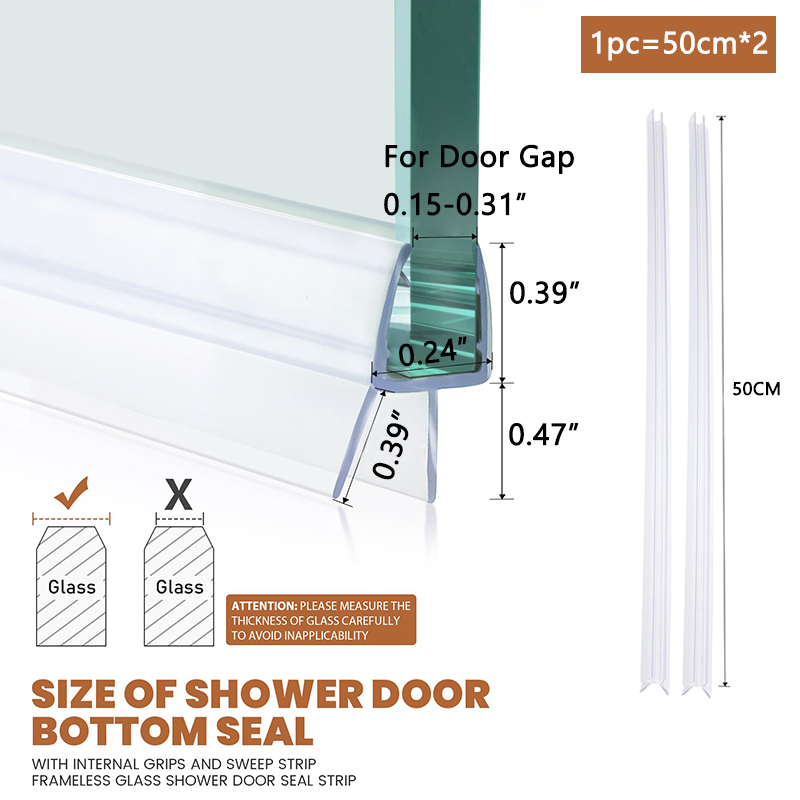 Uszczelka dolna drzwi prysznic – Bathroom Home Improvement recenzja i cena
