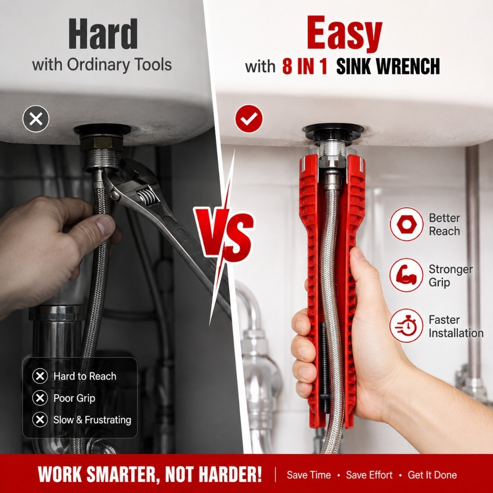Wielofunkcyjny klucz łazienkow – Home Bathroom Water Heater recenzja i cena