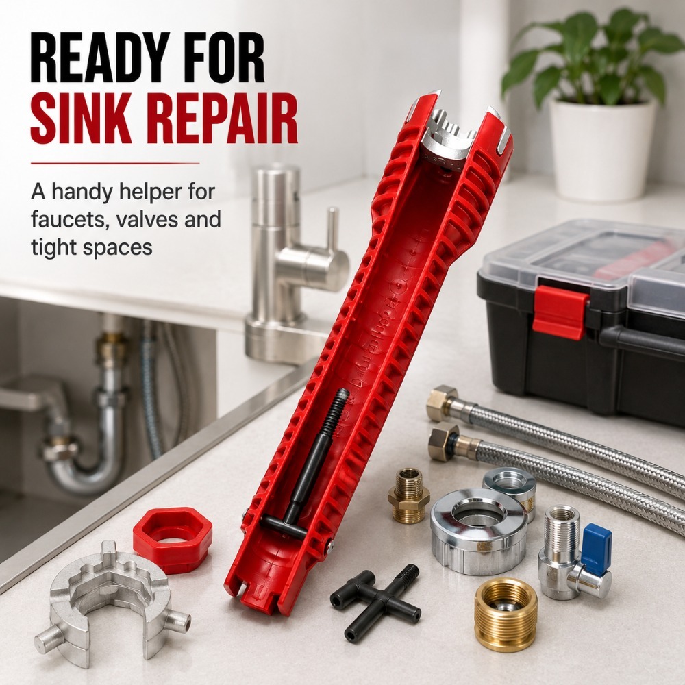 Wielofunkcyjny klucz łazienkow – Home Bathroom Water Heater recenzja i cena