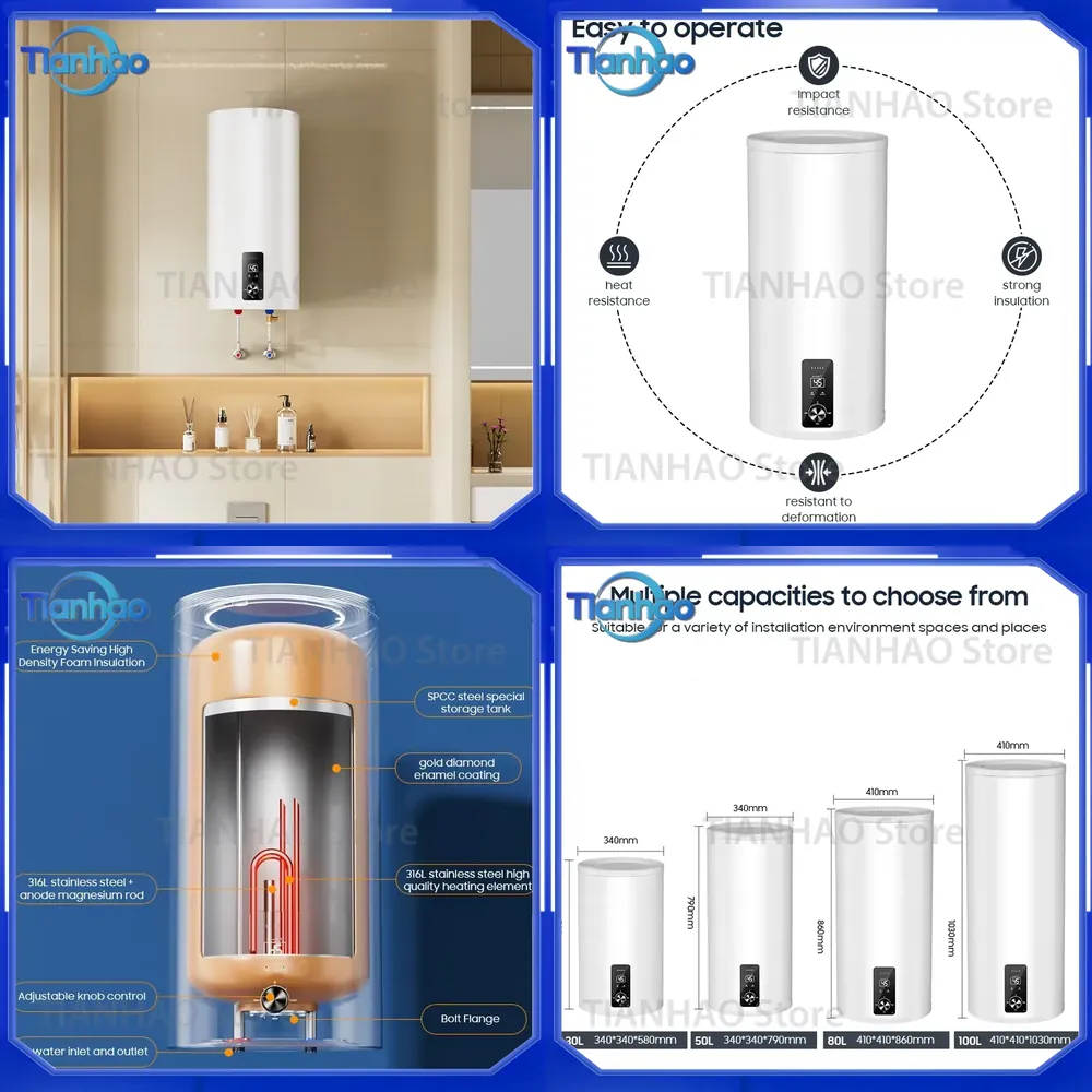Elektryczny podgrzewacz wody z – Home Bathroom Geyser recenzja i cena